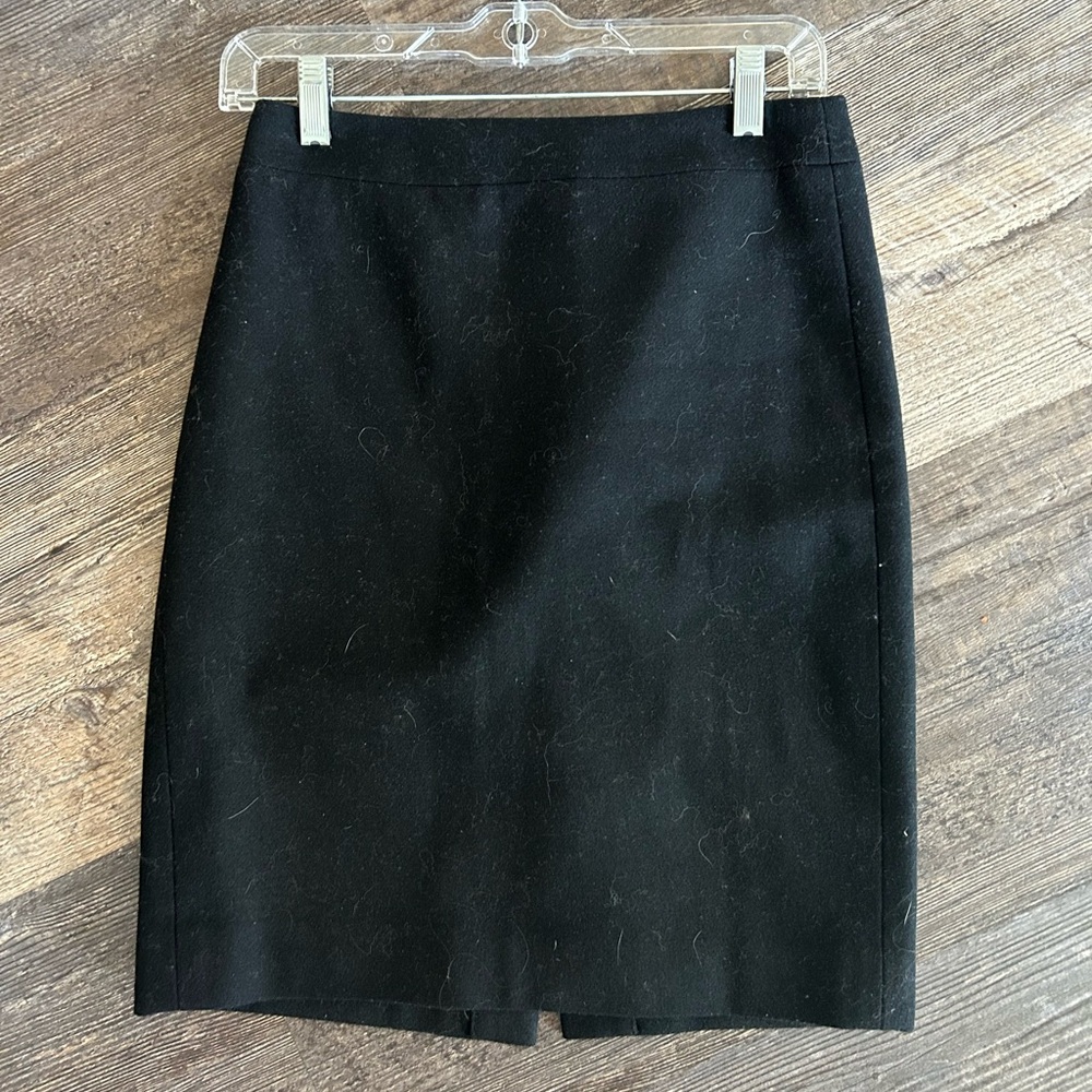 J crew women's wool pencil skirt